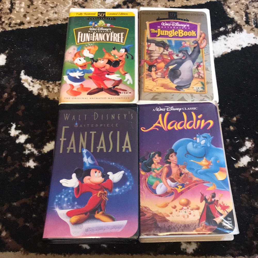Disney VHS Tapes
